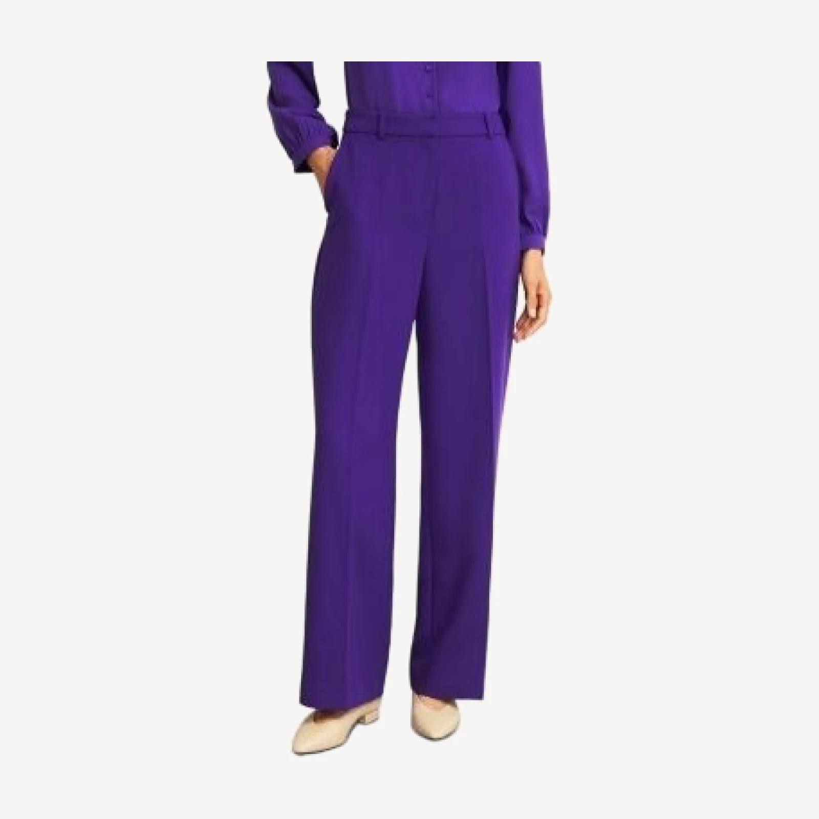 Hobbs London Sami Wide Leg Trousers