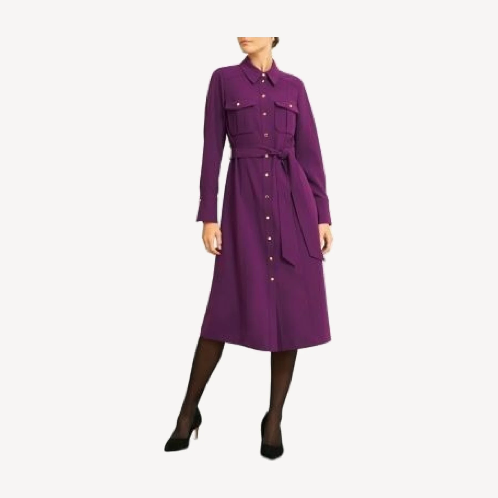 Hobbs London Petites Violet Dress
