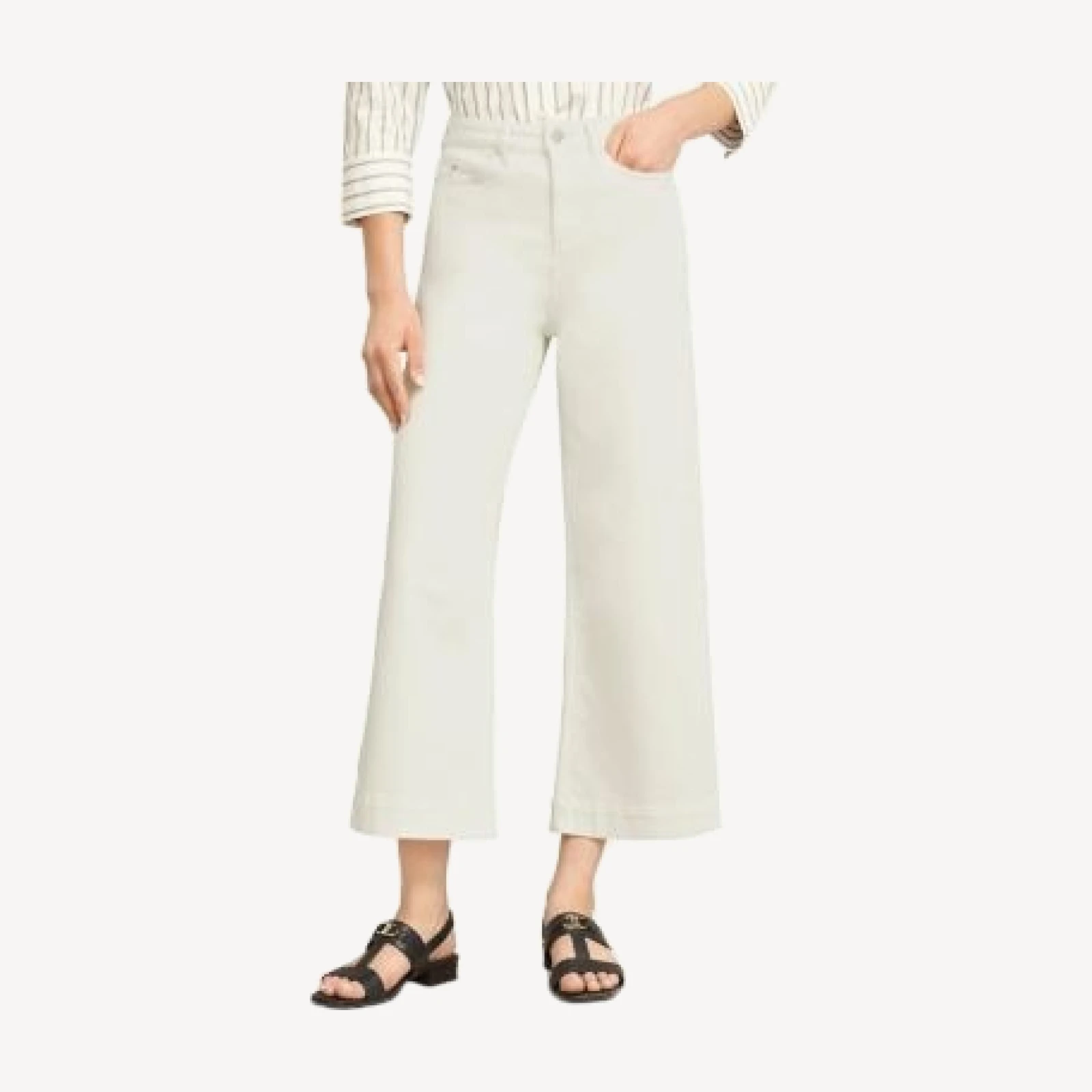 Hobbs London Brinley High Rise Crop Jeans in Indigo