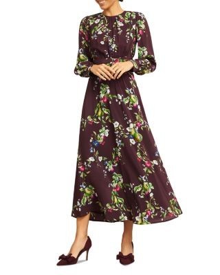 Hobbs London Iford Silk Dress