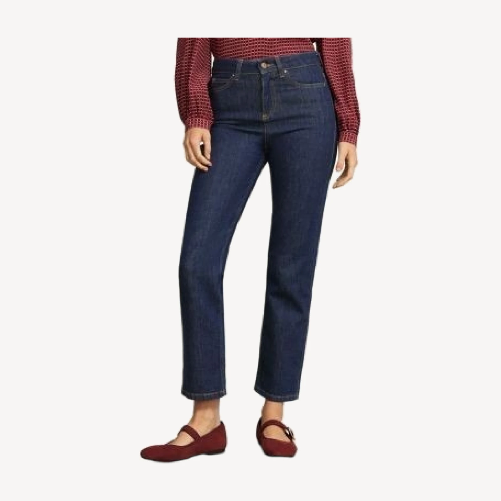 Hobbs London Shea Mid Rise Jeans in Indigo
