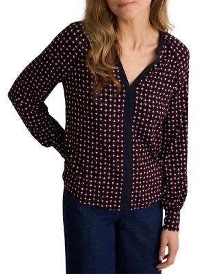 Hobbs London Zelia Printed Top