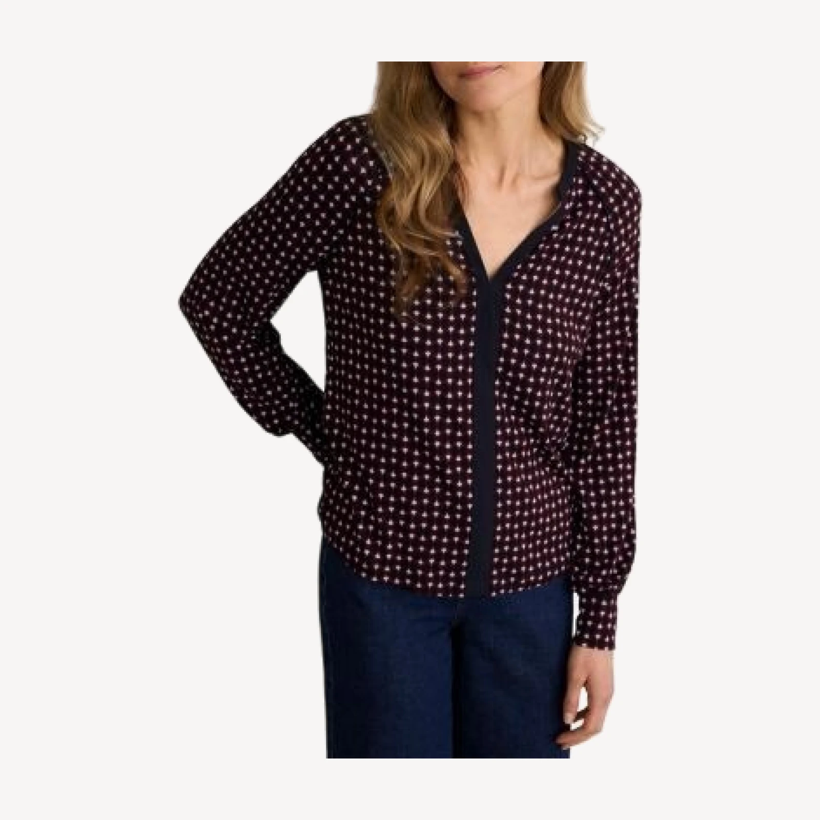 Hobbs London Zelia Printed Top