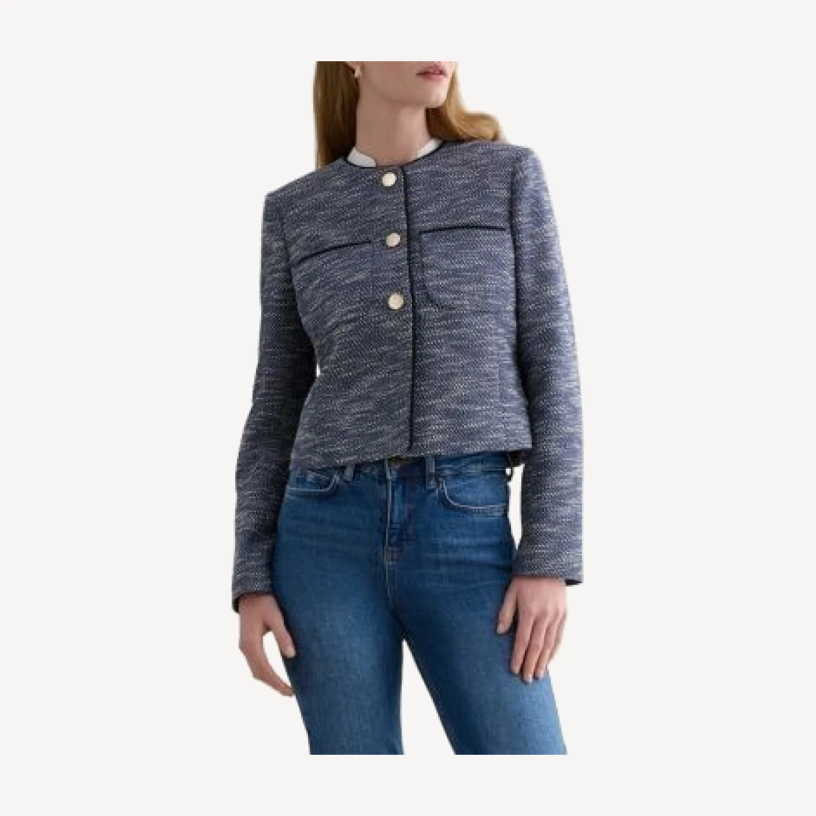 Hobbs London Aleena Tweed Jacket