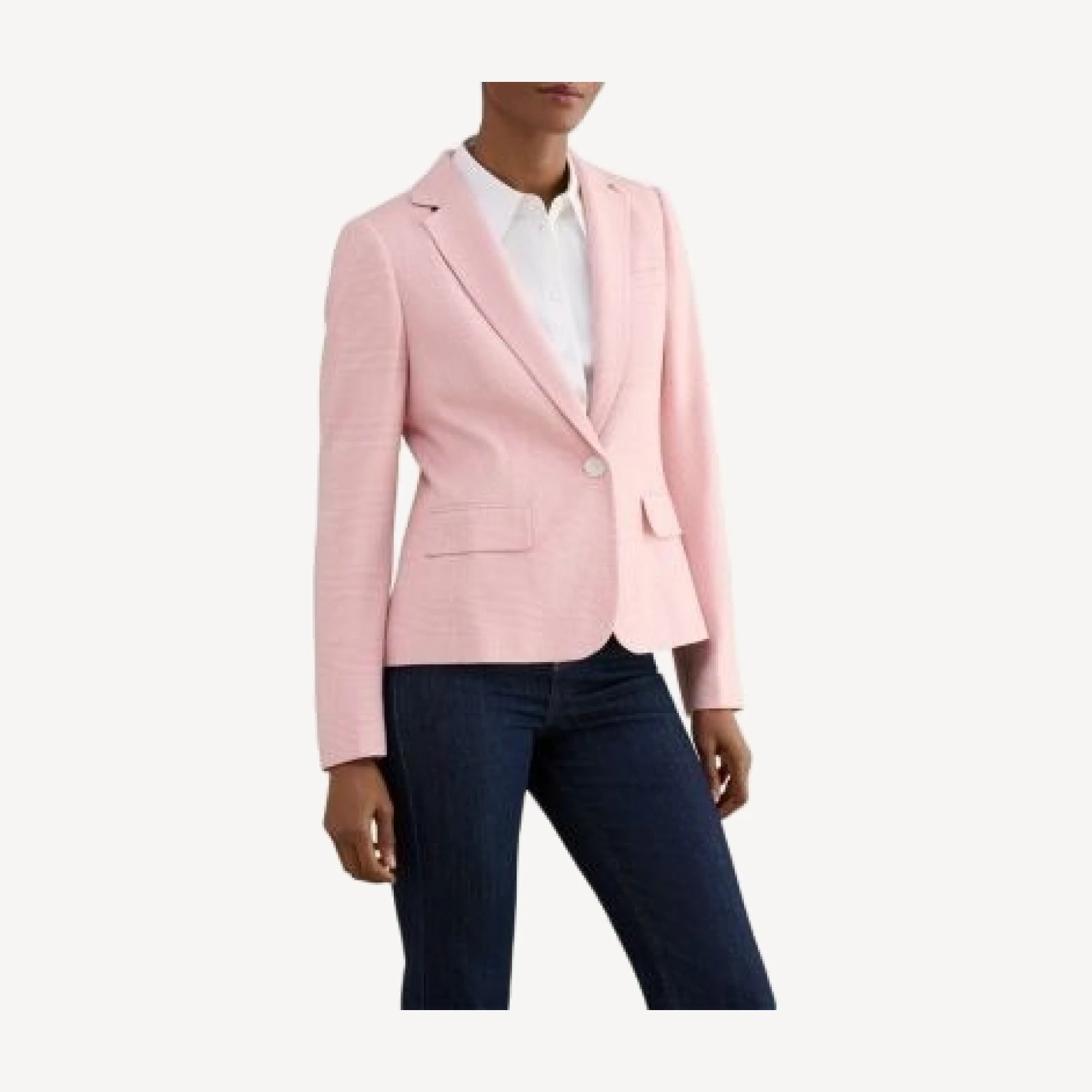 Hobbs London Black Single Breasted Jacket