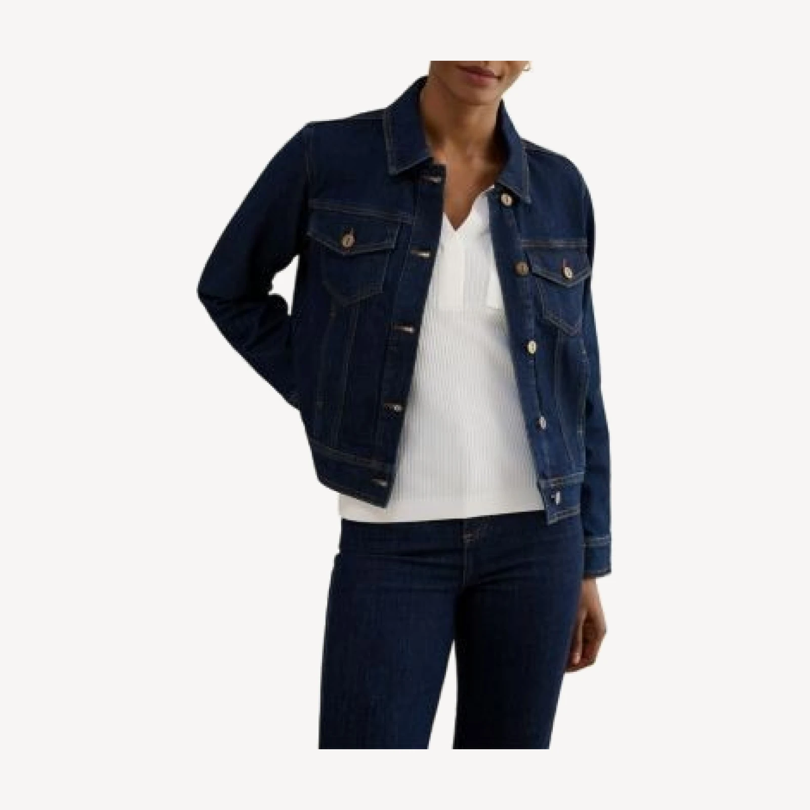 Hobbs London Vivienne Denim Jacket