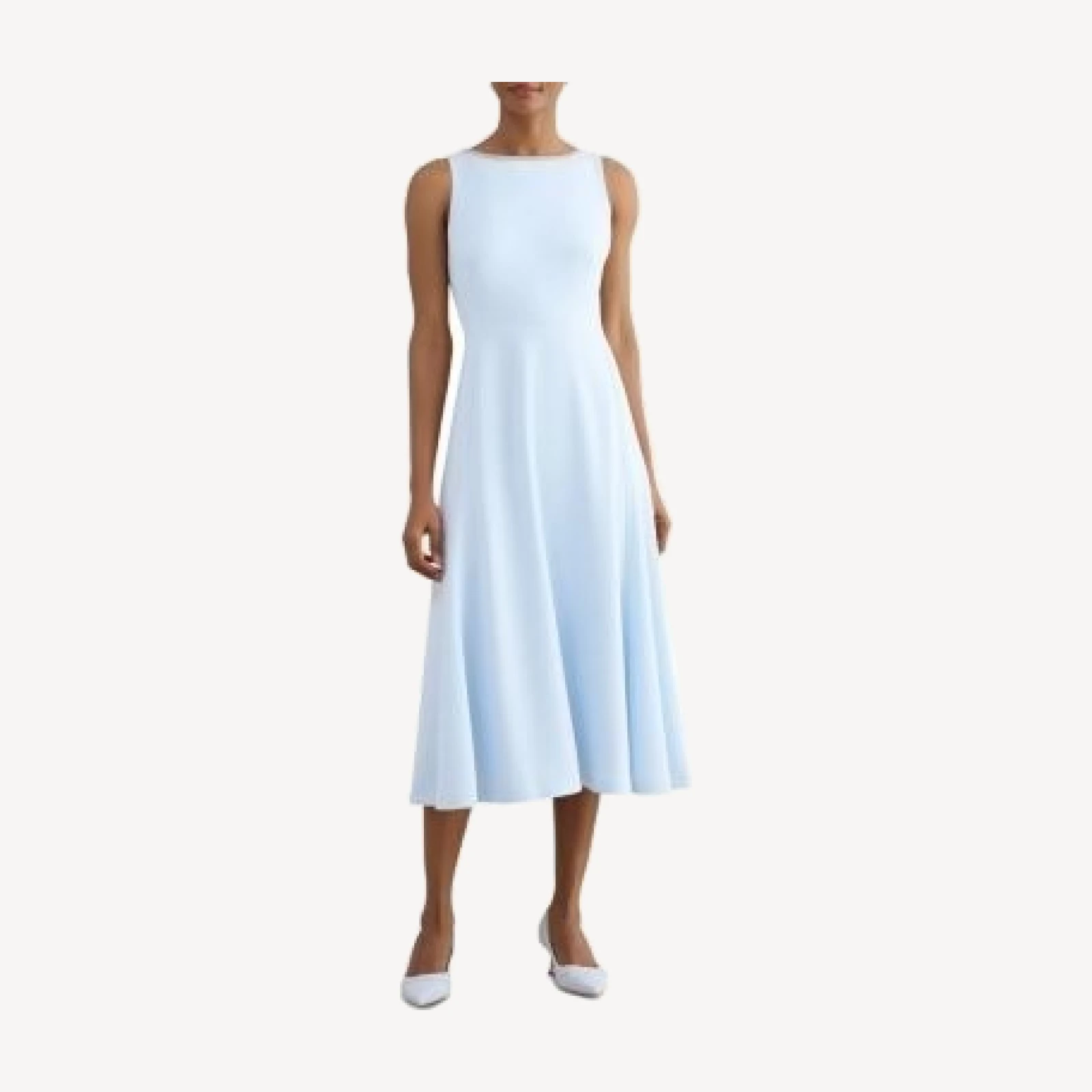 Hobbs London Petites Beatrix Embellished Midi Dress