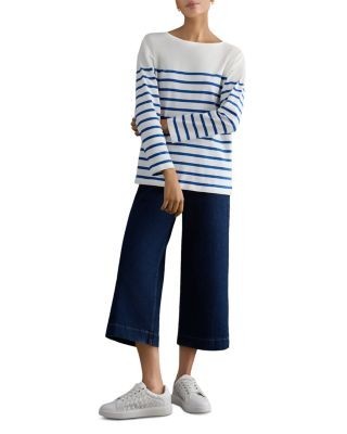 Hobbs London Sian Striped Top