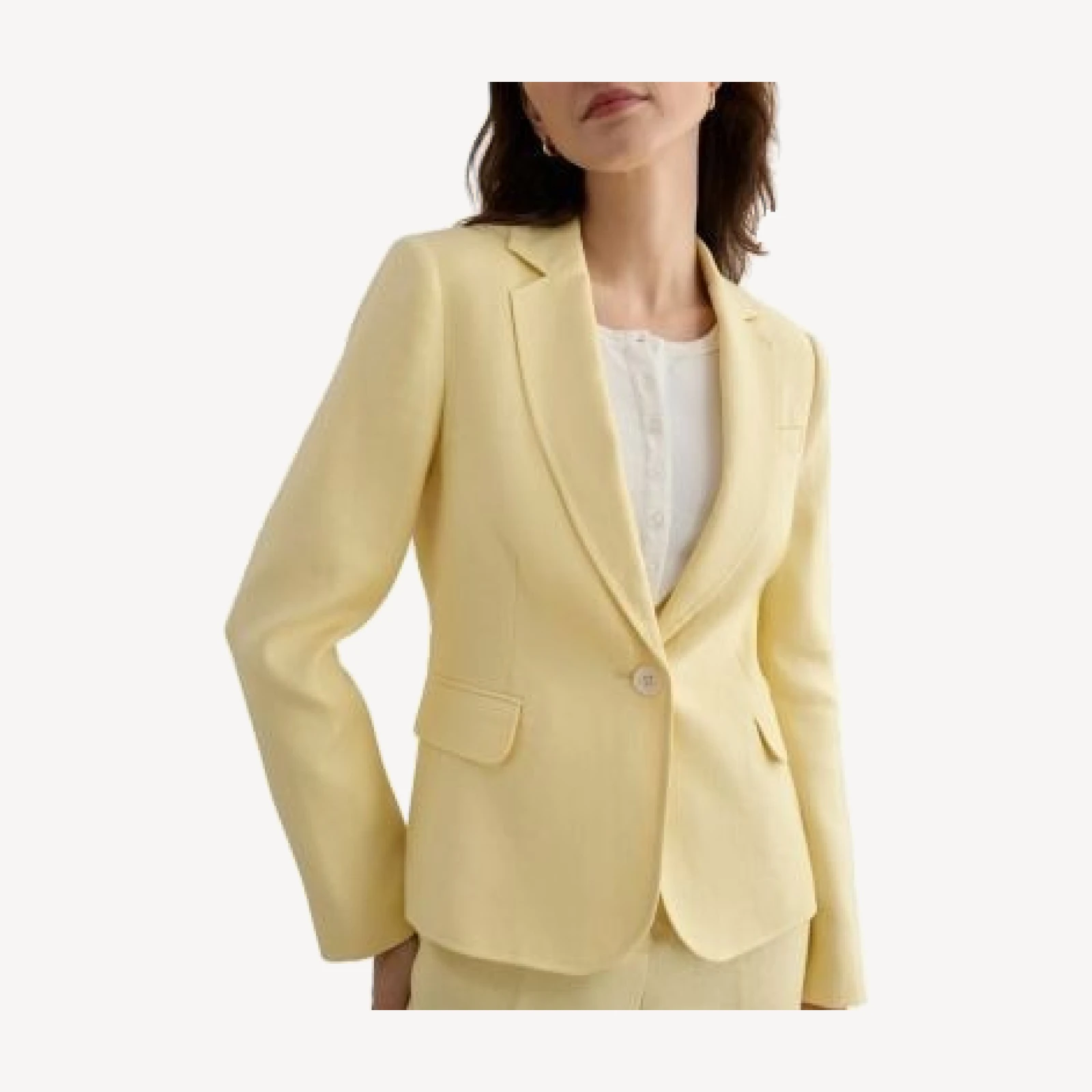 Hobbs London Adalee Linen Jacket