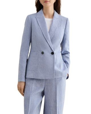 Hobbs London Estella Linen Blazer