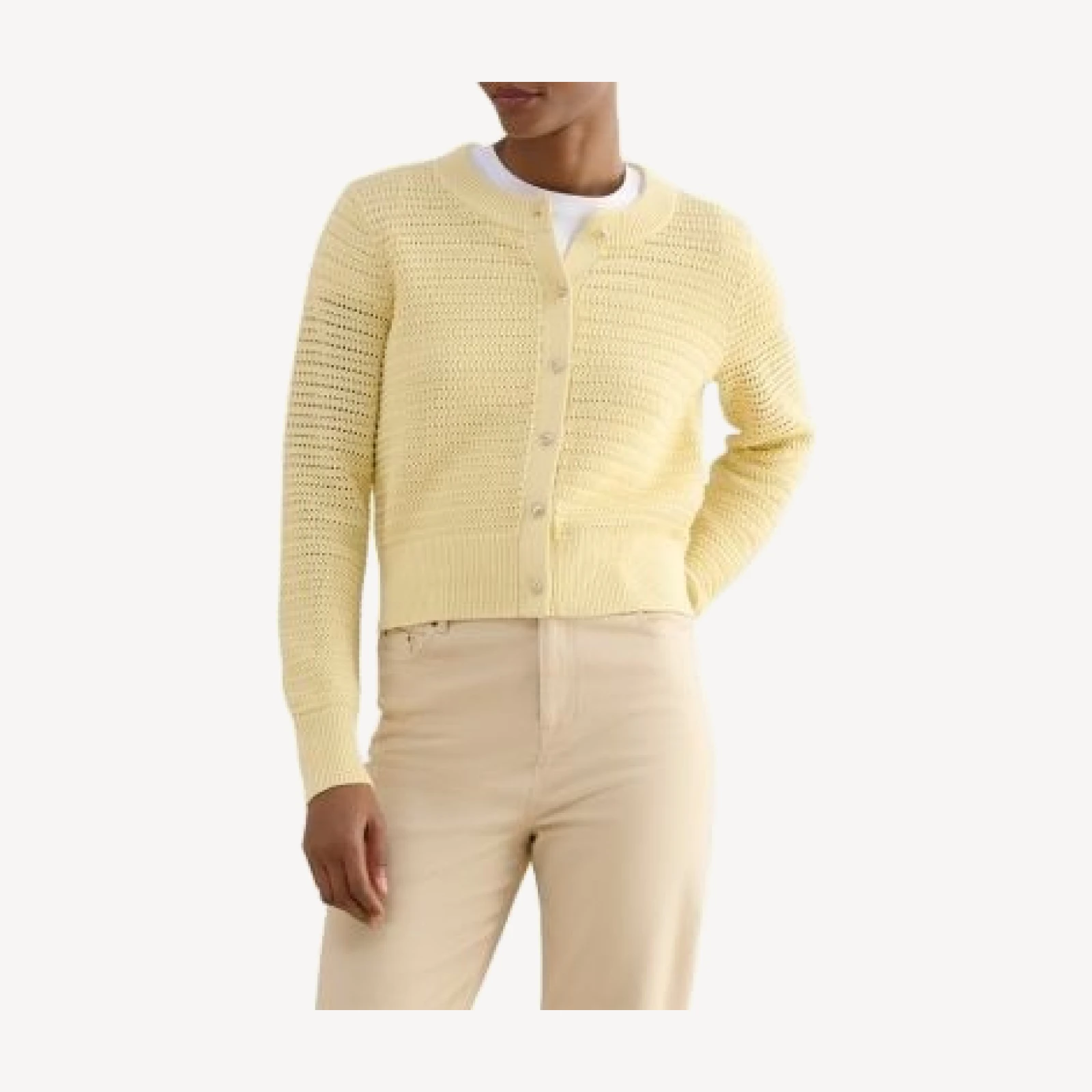 Hobbs London Felicity Open Knit Cardigan