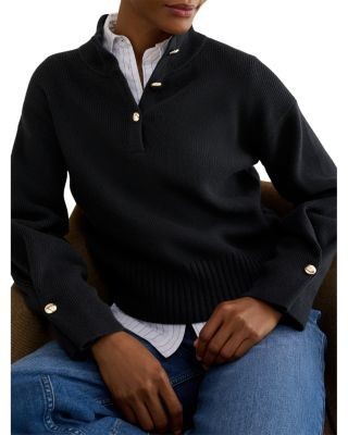 Hobbs London Adler Mock Neck Sweater