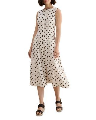 Hobbs London Carmen Linen Dress