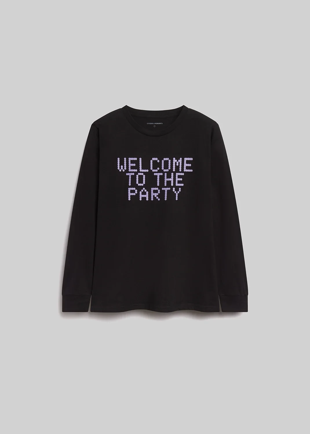 Welcome to the Party for Bay Area Women’s Sports Initiative Long Sleeve Tee in Black