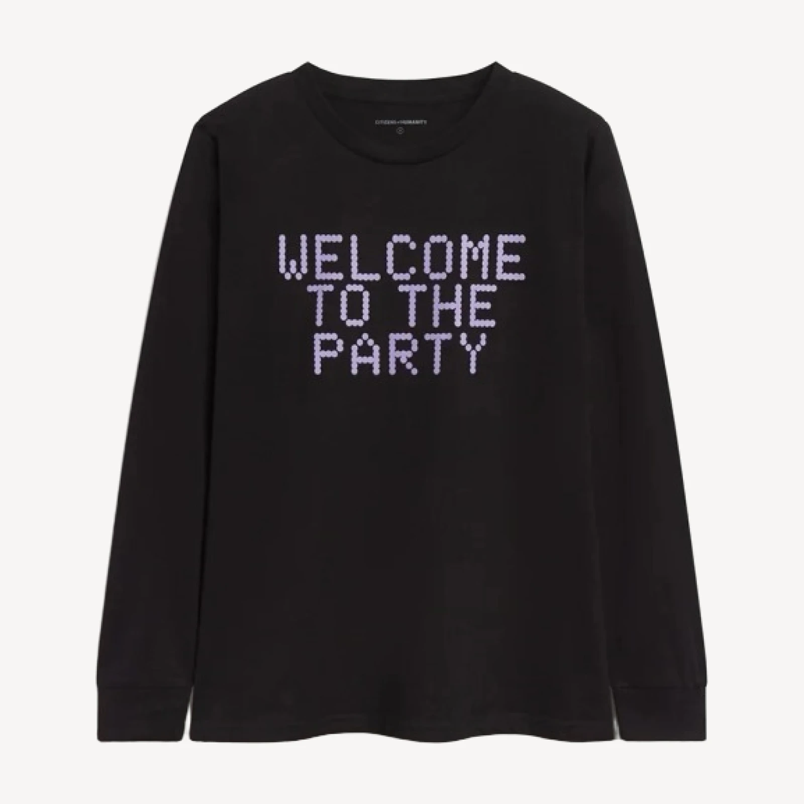 Welcome to the Party for Bay Area Women’s Sports Initiative Long Sleeve Tee in Black