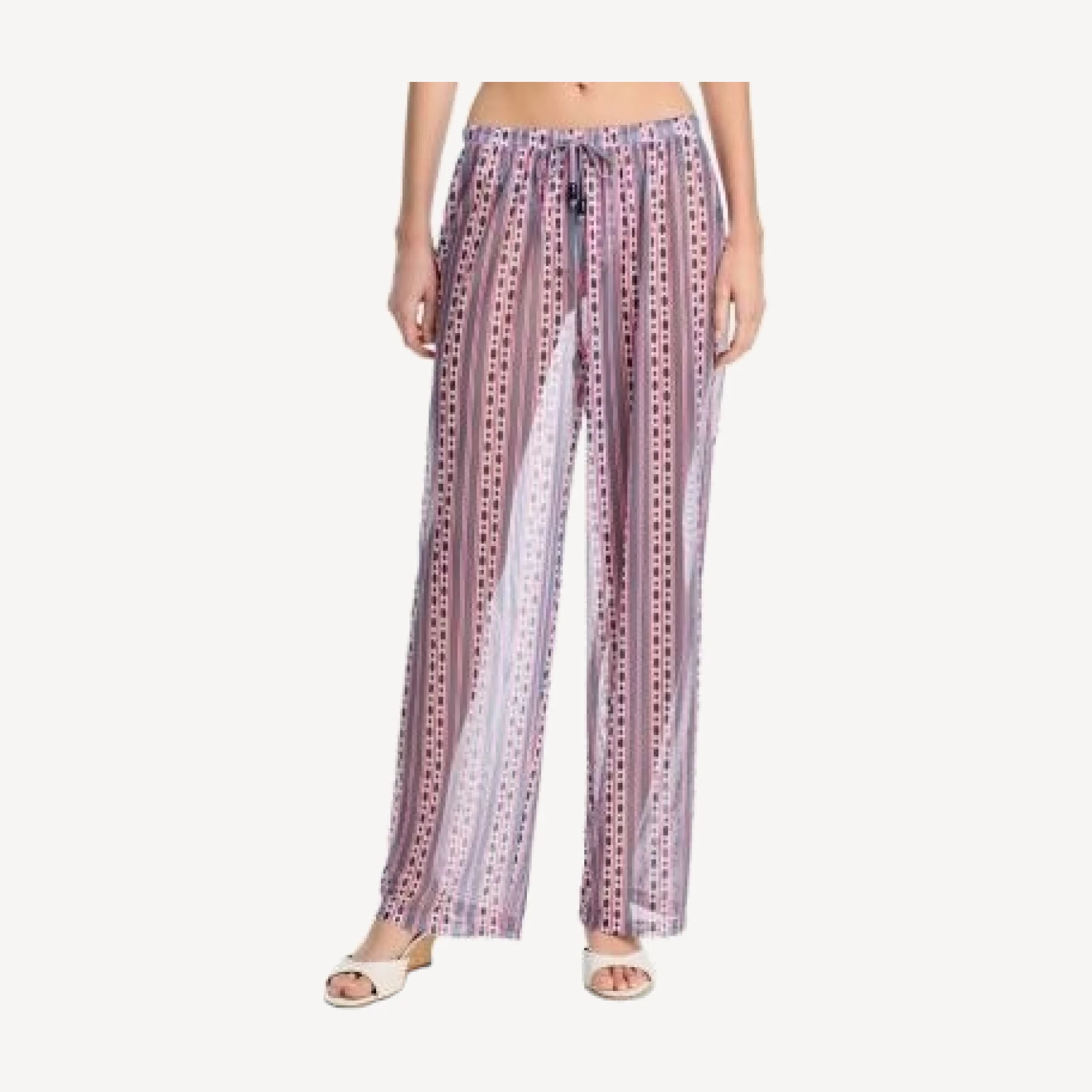 Aqua Swim Drawstring Swim Cover-Up Pants - Exclusive