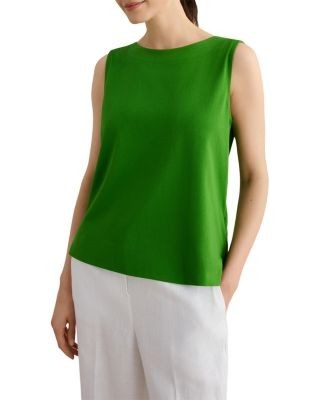 Hobbs London Fern Button Back Top