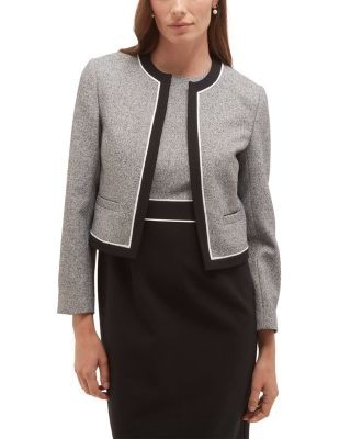 Hobbs London Edie Cropped Open Front Jacket