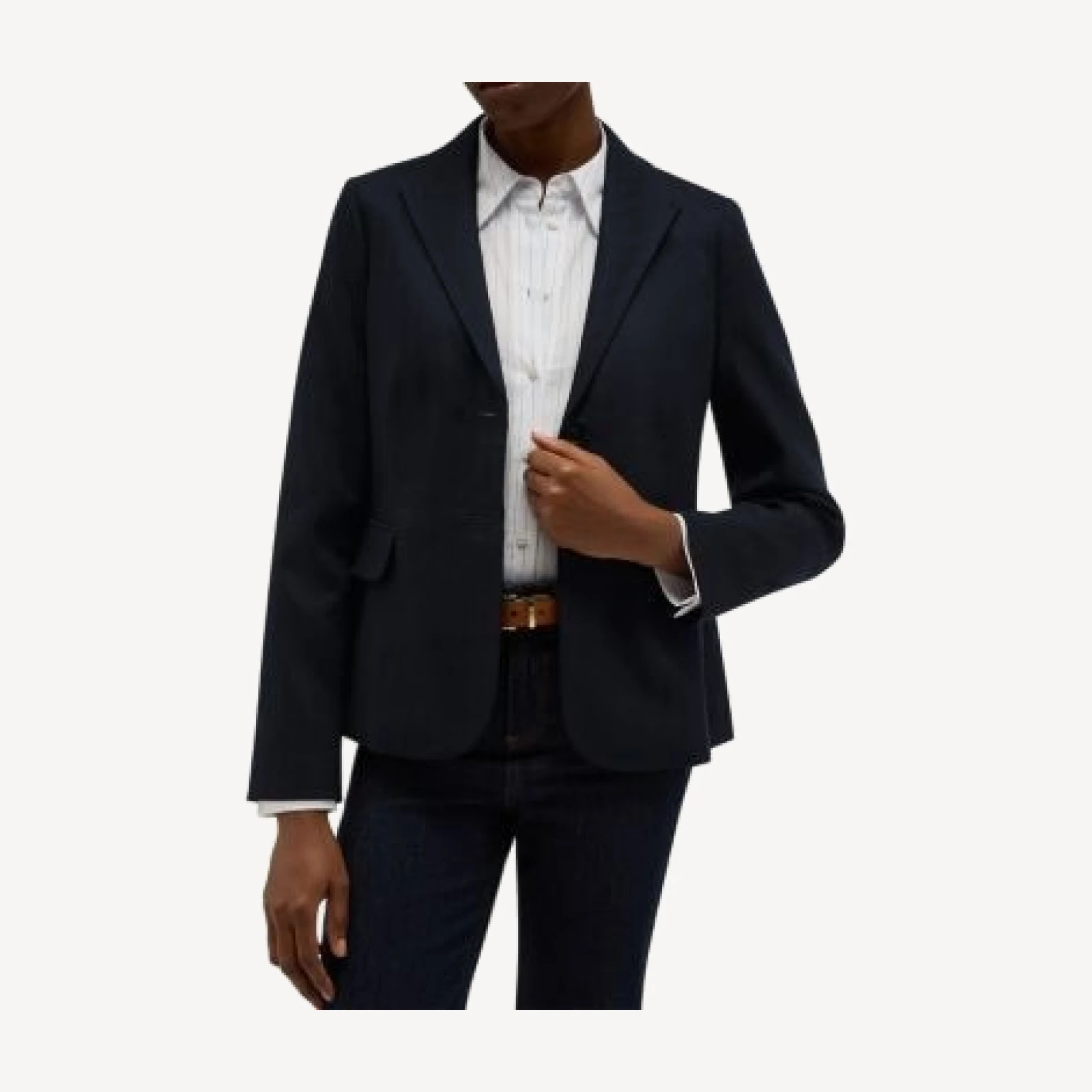 Hobbs London Analise Single Breasted Shawl Collar Jacket