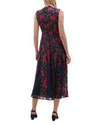 Hobbs London Petites Quin Embroidered Dress