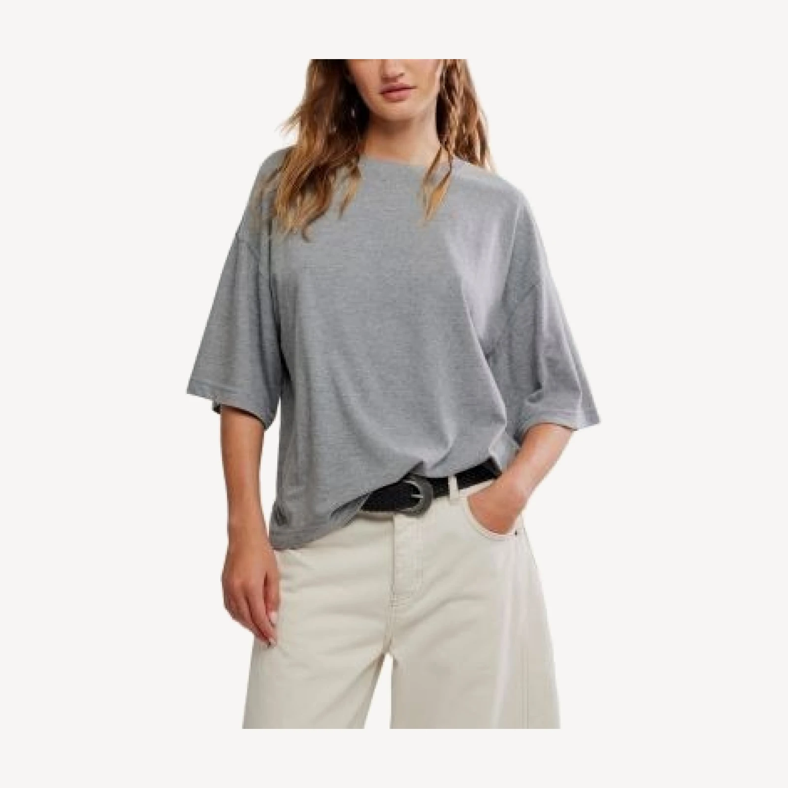 Free People Wtf Perfect Oversized Tee