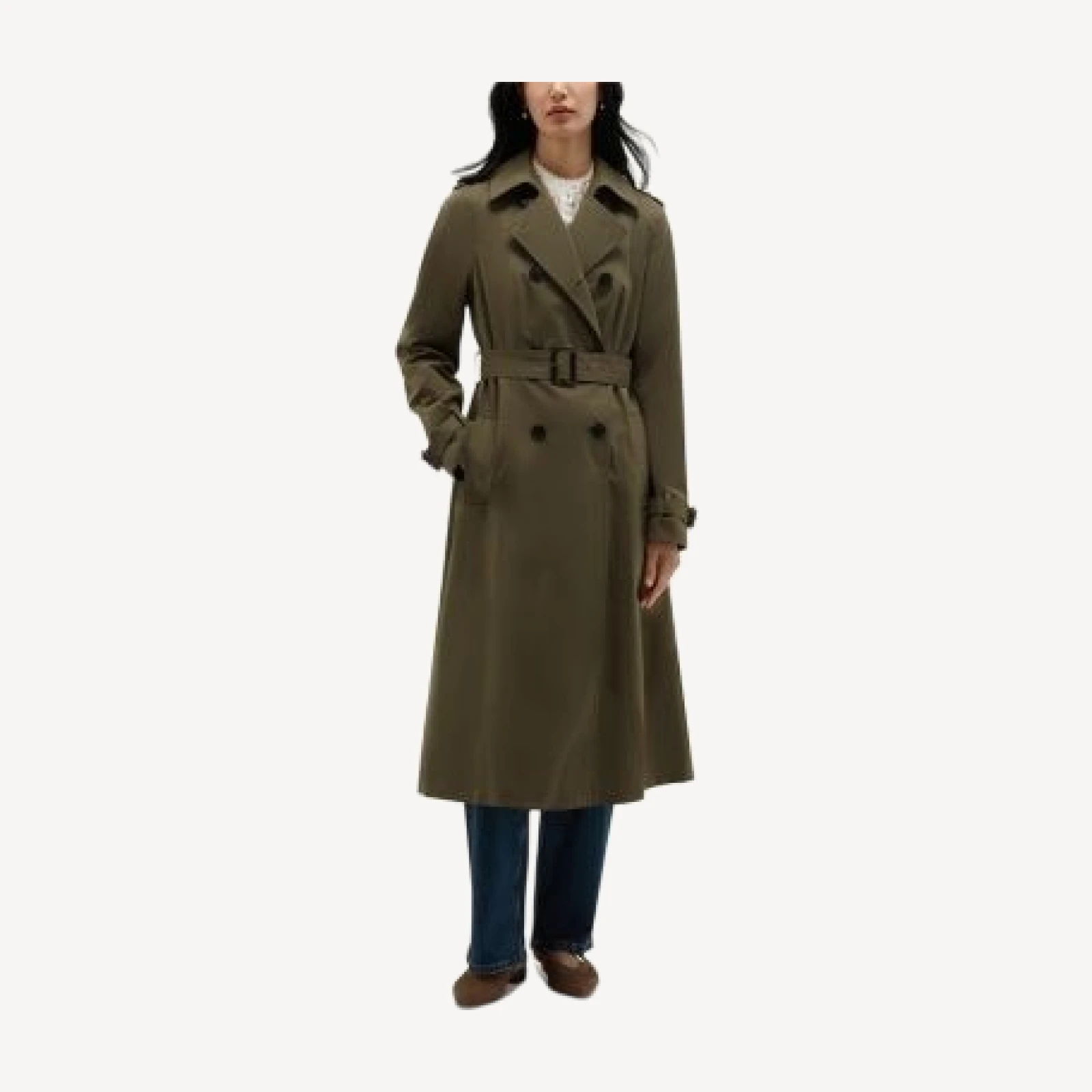 Hobbs London Aria Belted Trench Coat