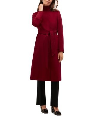 Hobbs London Candice Wool Funnel Neck Coat