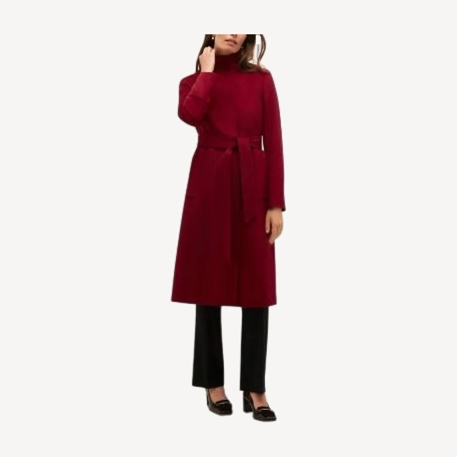 Hobbs London Candice Wool Funnel Neck Coat