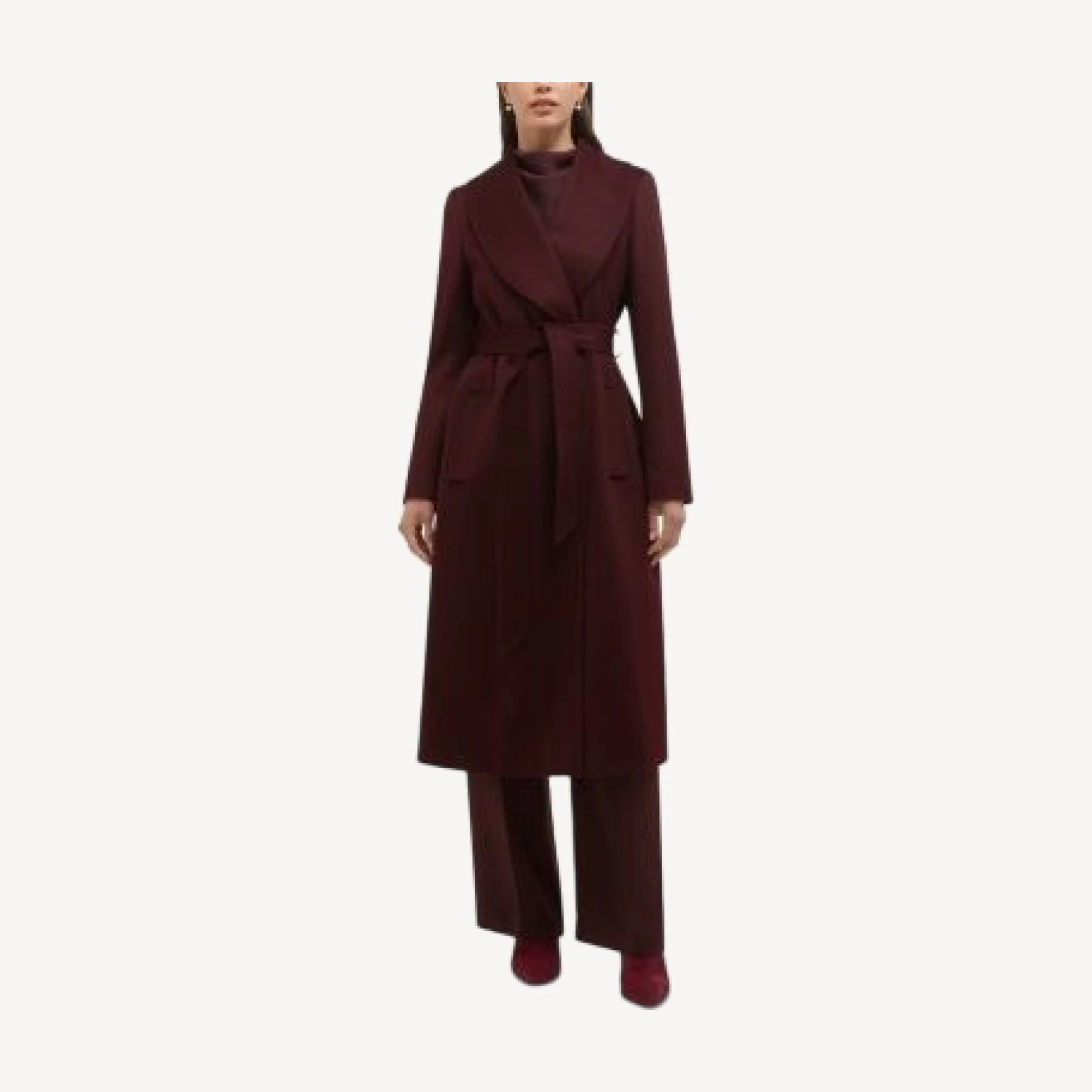 Hobbs London Sara Wool Belted Coat
