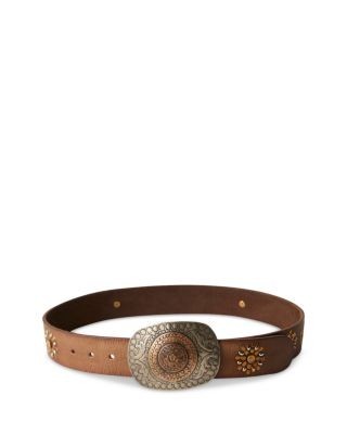 Free People Women's Roman Holiday Embellished Leather Belt