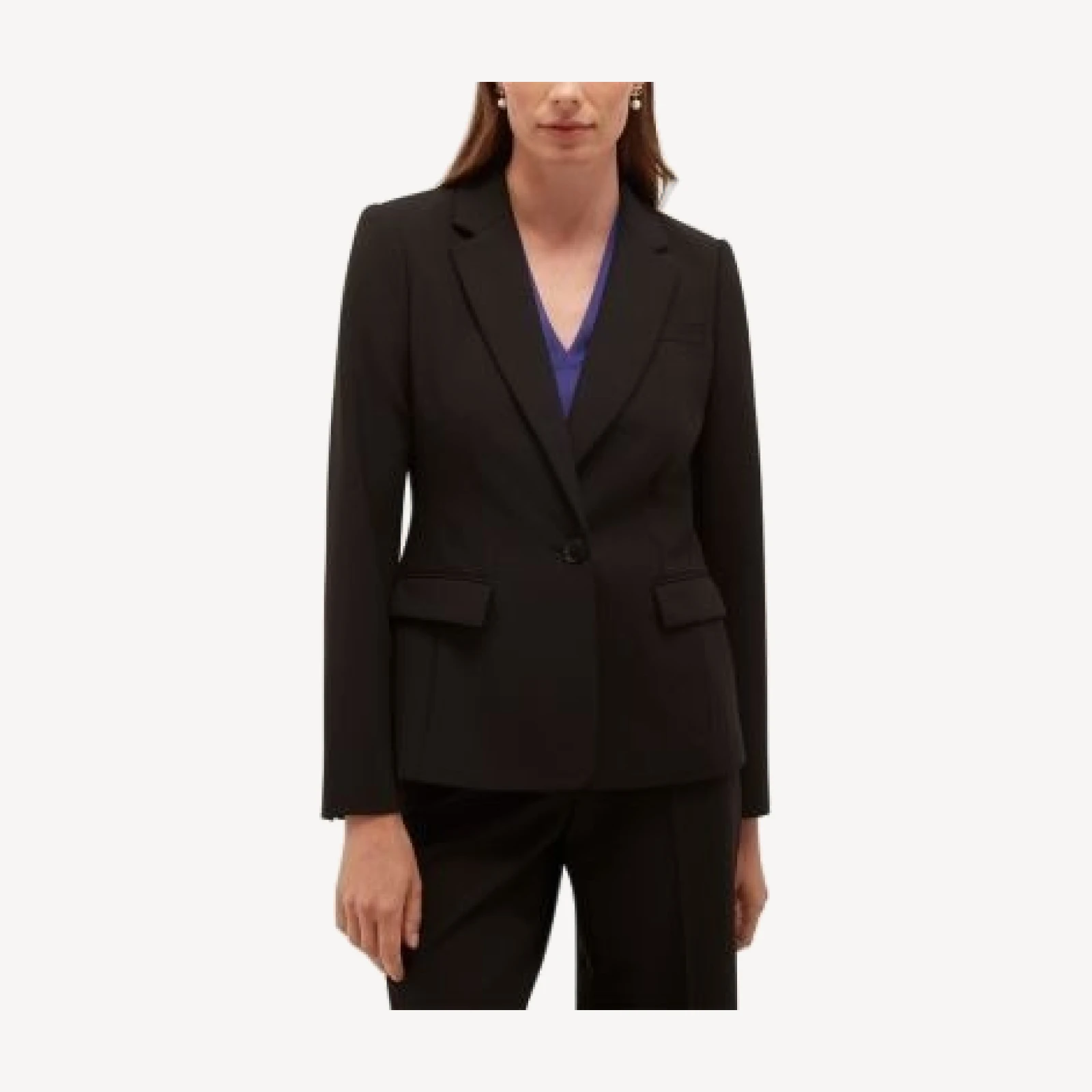Hobbs London Nia Bi Stretch Single Breasted Jacket