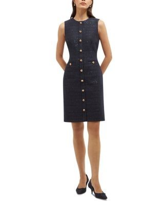 Hobbs London Bria Tweed Dress