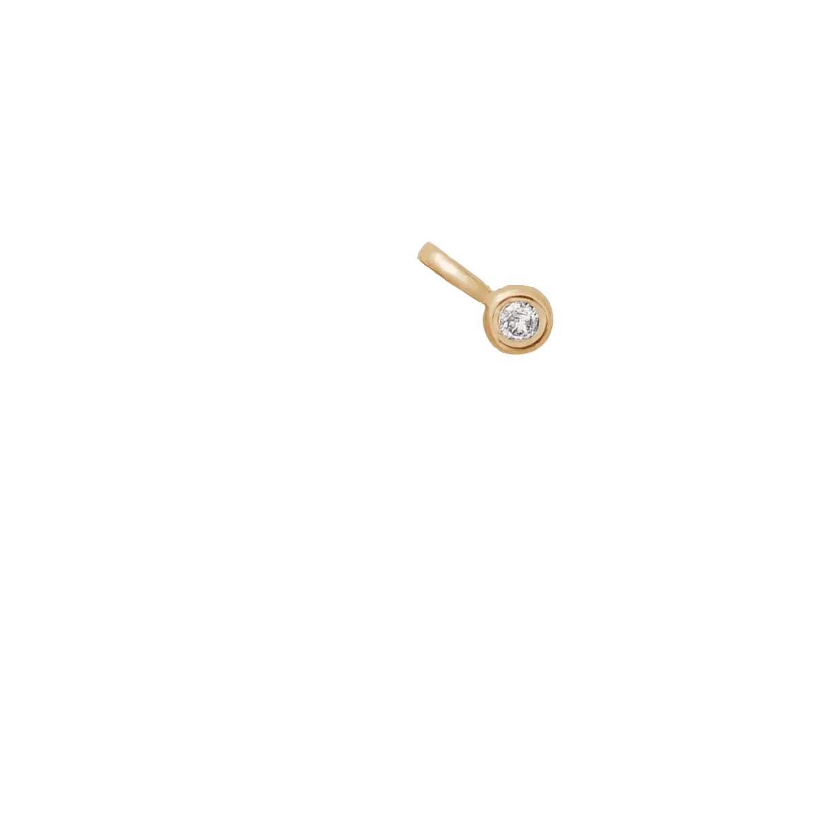 Bezel Set Charm