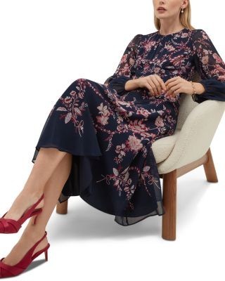 Hobbs London Petites Demi Silk Dress