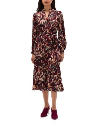 Hobbs London Petite Elin Blouson Sleeve Dress
