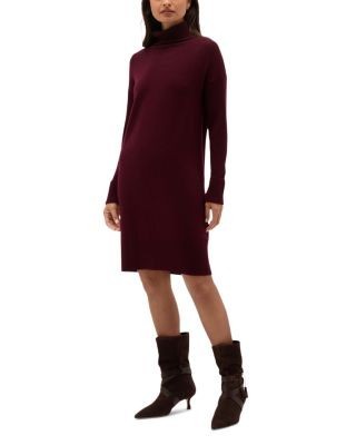 Hobbs London Ava Turtleneck Knit Dress