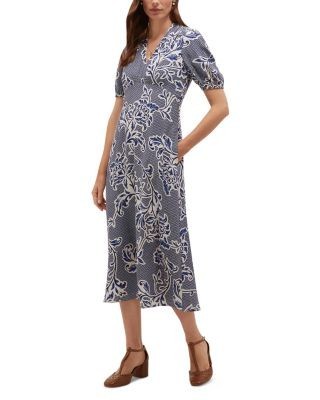 Hobbs London Sidonie Floral Midi Dress