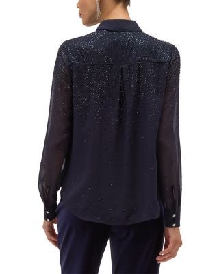 Hobbs London Shona Embellished Shirt