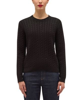 Hobbs London Lennon Cotton Sequin Sweater