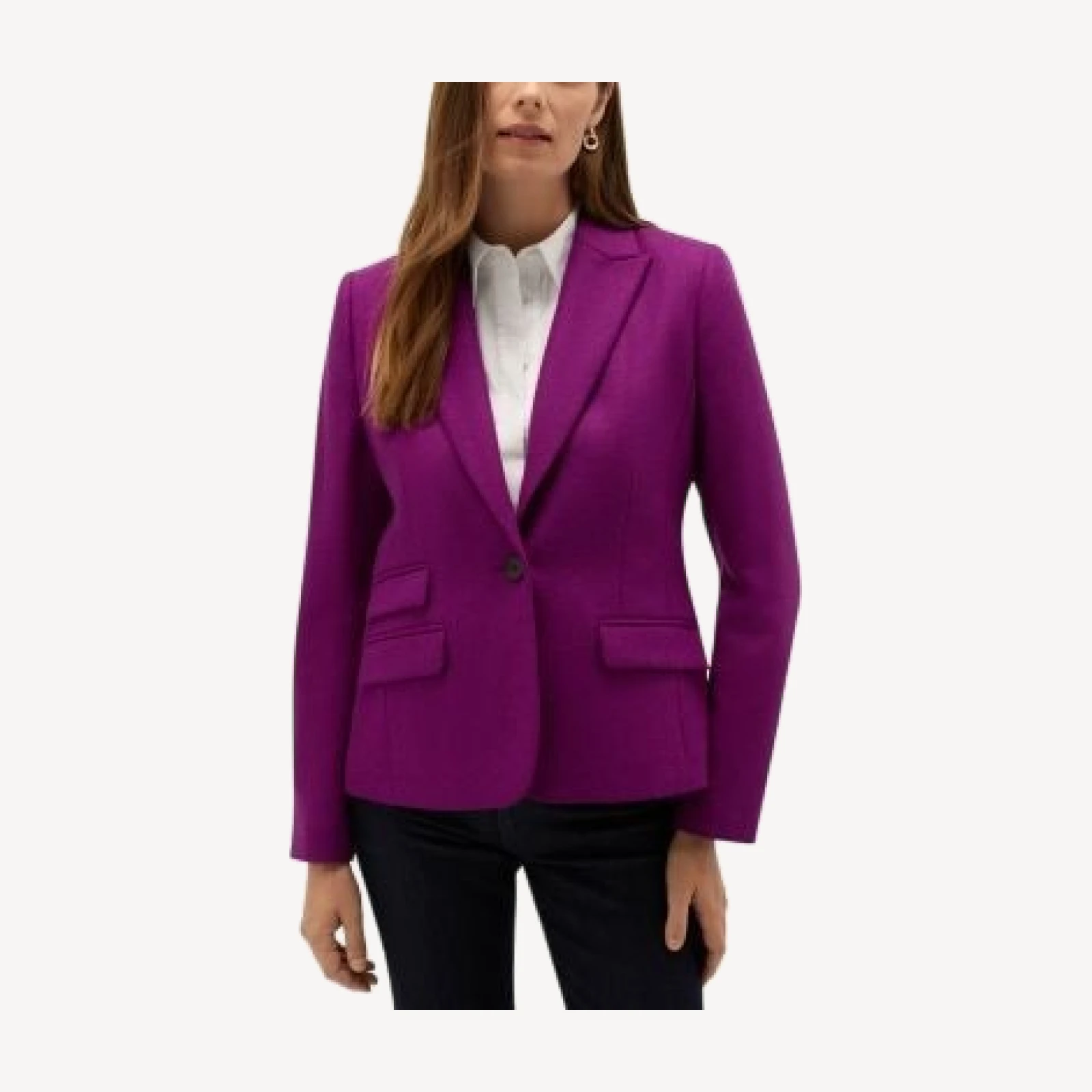 Hobbs London Claire Wool Peak Lapel Jacket