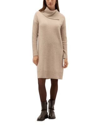 Hobbs London Irene Wool Blend Knitted Dress
