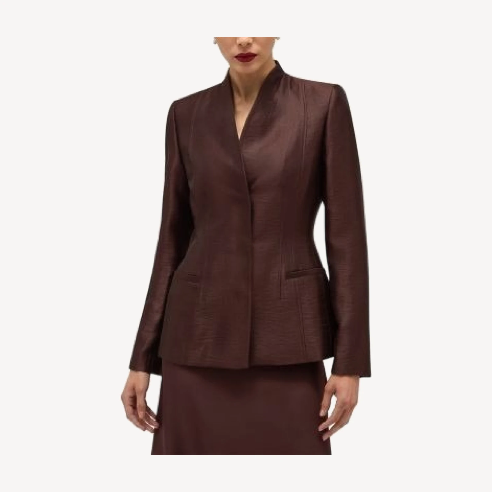 Hobbs London Davenport Concealed Placket Jacket