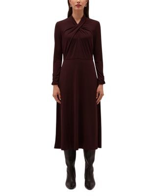 Hobbs London Aliza Twist Neck Jersey Dress