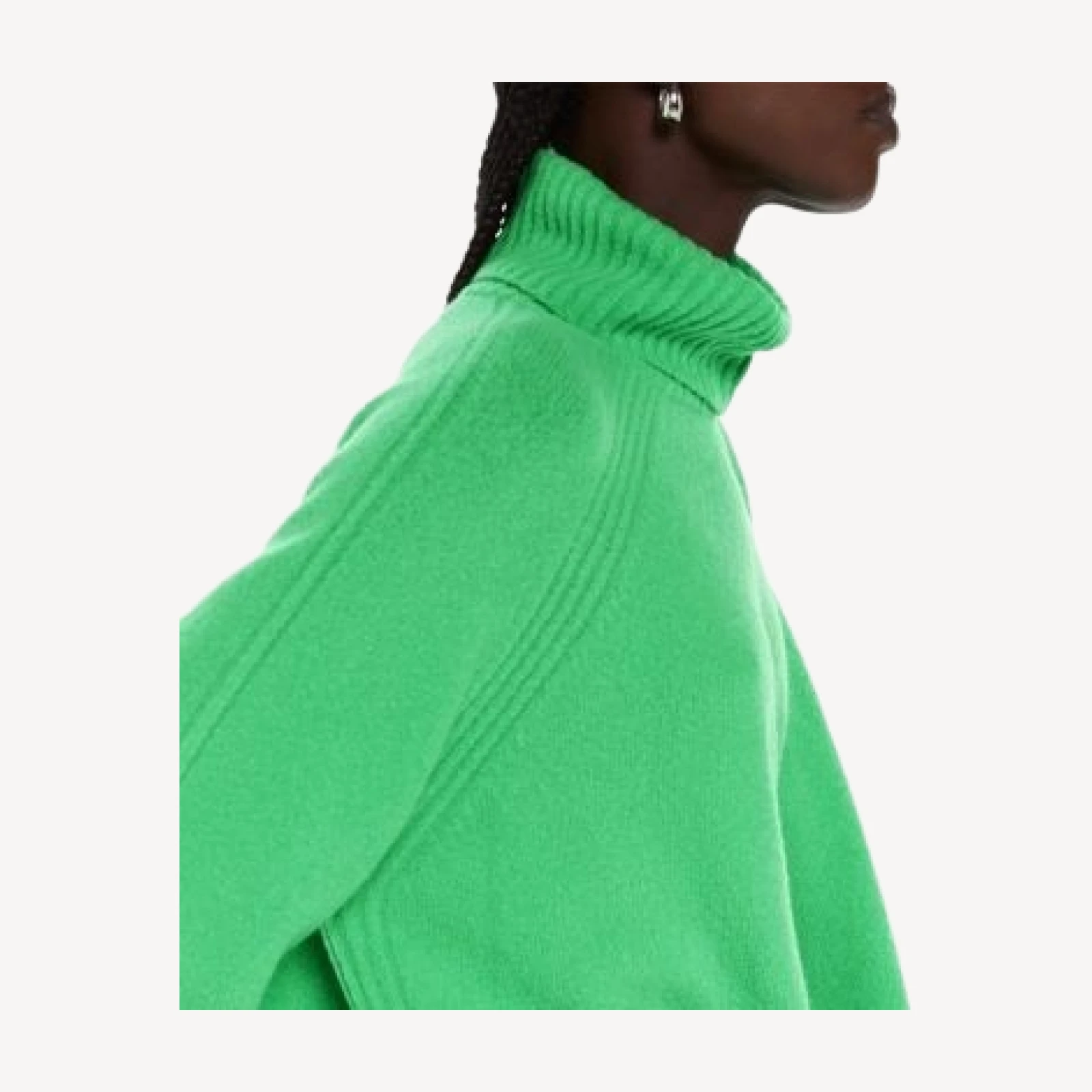 Whistles Ribbed Turtleneck Sweater