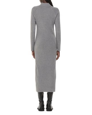Whistles Bonnie Quarter Zip Sweater Dress