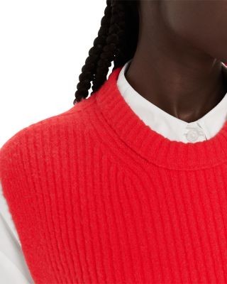 Whistles Textured Rib Tank Top