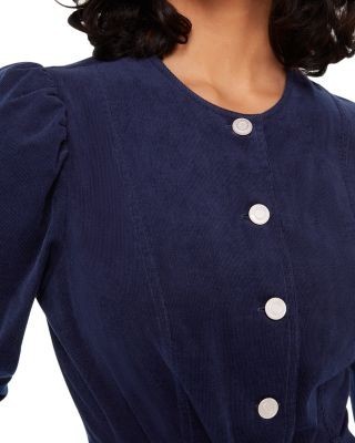 Whistles Angelica Corduroy Midi Dress