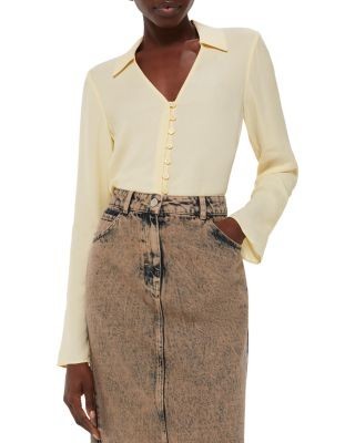 Whistles Daphne Buttoned Shirt