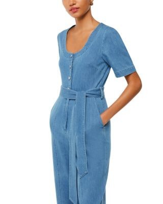 Whistles Freyja Denim Jumpsuit