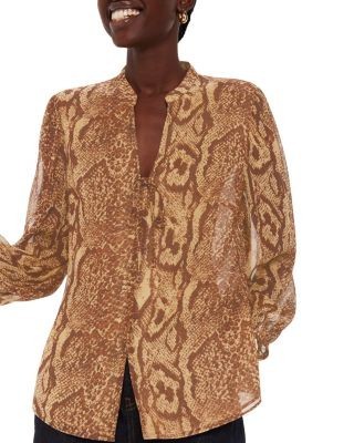 Whistles Serpent Print Shirt